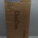 ChooChoo 70.9 Inch Long Console Tables for Entryway, Wood 2-Tier Entry Hallway Table, Narrow Sofa Table Behind Couch Table for Living Room, Entrance, White & Brown