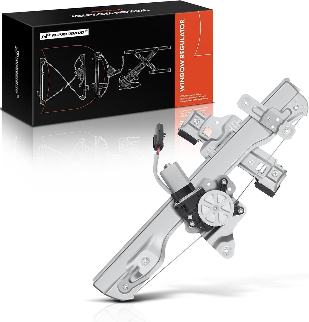A-Premium Power Window Regulator with Motor (2 Pins Only) Front Passenger Side Compatible with Chevrolet Sonic 2012-2016, Sedan/Hatchback Only