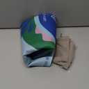 Mikccer Mahjong Mat,32.2x32.2 Inch Non-Slip and Noise Reduction Mah Jong Table Mat with Carrying Bag for Mahjong, Poker, Board Games, Dominoes Green