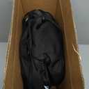 Reflective Motorcycle Helmet Backpack, 35L Riding Backpack with Hidden Helmet Net, Hi-Vis Commuter Bag, 1680D Water-Resistant Travel Backpack with Laptop Compartment, Ventilated Back