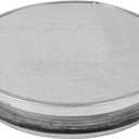 6" Inch Metal Tee Cap - Round Vent Cover - Indoor and Outdoor Pipe Cover - Dryer Vent Cover - Dryer Duct End Cap - Metal End Cap - Metal Plug -Round Metal Duct Cap (Galvanized Steel w/Rubber Gasket)