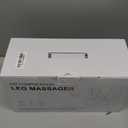 Leg Massager with Heat and Compression, Foot and Calf Massager for Circulation and Pain Relief, Compression Boots with Handheld Controller, 6 Modes 3 Intensities, Gift for Mom Dad (Black)