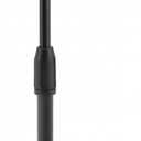 RTNLIT Desktop Mic Stand with Phone Holder, Adjustable Desk Mic Stand with Mic Clip Compatible with Max 1.7 inch Diameter Microphone, Weighted Base, 5/8" to 3/8" Screw Adapter, Height 9.8" to 13.4"