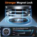 Magnetic for iPhone 17 Pro Max Case, [Matte Solid Color] [Full Camera Protection] Protective Case for iPhone 17 Pro Max - Light Blue