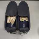 Men’s Slip-on Walking Shoes, Lightweight Breathable Go Walk Shoes with Arch Support,Comfortable Casual Loafers Shoes Navy, Size: 10