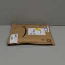 TANG SONG 10.24 Dual-Tone Metal Necklace Display Stand with Velvet Base  Jewelry Holder for Retail & Home (White/White)