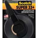 Scotch Super 33+ Vinyl Electrical Tape, 3/4-in by 450-in, 1-Roll with Dispenser (Black Pro-Grade)