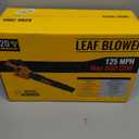 Cordless Leaf Blower, 600 CFM/125 MPH Turbo Boost Compatible with Dewalt 20V Max Battery, Brushless Motor, Variable Trigger and Speed Lock, Ergonomic 3.5LBS for Driveway & Yard, Tool Only