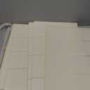 Shoe Organizer for Closet, Foldable Large Shoe Storage Box with Clear Cover, Removable Partitions and Bottom are Supported by Plastic Boards (Beige, 20.5“Lx16.9 Wx13'H) 2 PACK