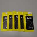 5 x JETech Case for iPhone 15 6.1-Inch, Shockproof Phone Bumper Cover, Solid Color Matte TPU Frame, Anti-Scratch Clear Back (Blue)