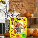 Winlyn 24 Sets Halloween Craft Kits DIY Halloween Picture Frame Decorations Art Sets Ghost Monster Jack-O'-Lantern Fall Leaf Festive Foam Stickers Arts and Crafts for Kids Party Classroom Activities