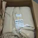 ShadeMart 32' x 32' x 32' Beige Sun Shade Heavy Duty Triangle Shade Sail, Custom Size Super Ring Canopy Awning Shades for Patio Carport Yard UV Blockage Commercial Grade 260 GSM