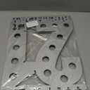 brekle 21st Birthday Mini Wooden Liquor Bottle Display Shelf 21st Birthday Decorations for Him Unique Birthday Gifts (Silver)