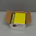 TahoeBay Blank Beer Can Cooler Sleeves Bulk Sublimation Blanks for Vinyl Plain Collapsible Foam Can Sleeves Coolers for Soda Cans and Bottles Custom Drink Holder Assorted Solid Color (Yellow)