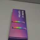 BASON LIGHTING Smart Light Bars, RGB-ICW Smart Led Lights with Music Sync, Bluetooth RGB Desk Light, Gaming Lights for PC, TV, Mood Lighting, USB Powered for Room Decoration.