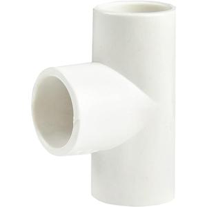 3-IN 3-way Tee Elbow PVC Pipe Fittings Coupling Adapter-(Socket x Socket x Socket) Schedule 40 (1, 3 Inch)