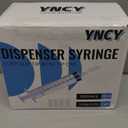 100 Pack 10ml Syringes with Cap, Luer Slip Tip, 10cc syringe Whole Pack Bulk Sterile Sealed, No Needle