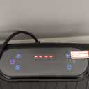 Vibration Plate Exercise Machine, Vibrating Plate Platform for Lymphatic Drainage with 200 Adjustable Speeds, Power Vibration Plate for Weight Loss & Fitness, Supports Max Weight 450 Lbs (Jet Black)