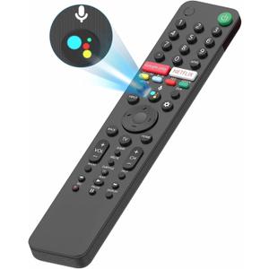 Universal TV Remote for All Sony TV/RMF-TX500U Smart Remote for All Sony LCD LED and Bravia XR 4/8K HDR Array LED with Smart Google (Large)