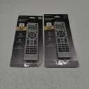 General Electric 4 Device Universal Remote Control - Silver, Pack of 2