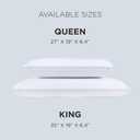 Tempur-Pedic TEMPUR-Cloud Dual Cooling Pillow, King (Pack of 1), White
