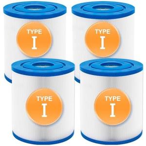 KGC Type I Pool Filter Cartridge, 3.1 x 3.5 inch Size 1 for 58093, Replacement Filter Cartridge for 300/330 Gal/H Filter Pump, for Summer Waves Above Ground Pool Pump