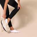 2 x Amazon Essentials womens Low Cut No Show Socks (6-9, White)