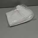 Pureegg Plastic Table Cloth Disposable 12 Pack, 54 x 108 Inch Table Cloths, Party, Picnic, Wedding, Decorative Tablecloths, Rectangle, White Plastic Cover, Leakproof & Sturdy, White