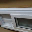 Vinyl Single Hung Sliding Window 24" x 48" White