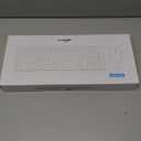 Wireless Keyboard and Mouse Combo, Full-Sized Wireless Keyboard and Adjustable DPI Mouse, 2.4GHz USB Receiver, Silent Keyboard and Mouse for PC, Windows, MAC, Desktop, Laptop(Purple)