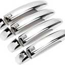 Dreamseek 8Pcs 4 Door Handle Cover Compatible Audi Q3 2012-2018, Q5 2009-2016, A4 B8 S4 A5 2008-2016 Exterior ABS Molding Protector Trim Triple Chrome Plated