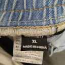 Manfinity Homme Loose Fit Men's Cotton Flap Pocket Side Jogger Jeans Going Out Hang Out Work College Work, Light Blue, XL