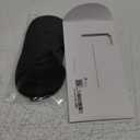 Alaska Bear Organic Silk Sleep Mask Cool Super Smooth Eye Cover Genuine Mulberry Silk Face Skin Care, Soft Filling, Lightweight for Home or Travel Use (Original Black, Flat)