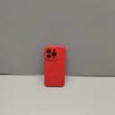 Supdeal Liquid Silicone Case for iPhone 14 Pro, [True Liquid Silicone] [Anti Fingerprint] 4 Layer Phone Case Protective Cover, Full Coverage Around Camera & Built-in Microfiber, 6.1", Red