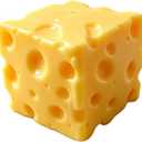 Cheese Squishy Stress Relief Original Sensory Food Squishy Stress Relief Fidget Toy Stress Balls for Adults (Yellow-1PC)