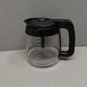 12-Cup Glass Coffee Carafe Replacement Compatible ONLY with Ninja Coffee Brewer Maker Models CE251 CE201 CE201C CE200 CE200C