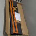 2pcs Floating Shelf Bracket Heavy Duty,Decorative Floating Shelf Hardware Hidden Black Metal Fireplace Mantel Brackets (22"X8"X1.0"--2pcs--with Build Kit)