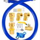 Replacement Dormont Blue Hose Commercial 48" Gas Hose Connector Kit