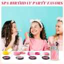 Willinglong 12 Sets Kids Makeup Kit for Girls, Kids Spa Party Supplies for Girls, Sleepover Makeup Cosmetic Set Birthday Party Favors Toddler Girl(Multicolor)
