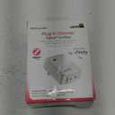 Leviton Decora Smart Plug-in Dimmer, Zigbee Certified, DG3HL-1BW, White