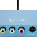 ClearClick Video to USB 1080P Audio Video Capture & Live Streaming Device - Input HDMI, AV, RCA, S-Video, VCR, VHS, Camcorder, Video8, Hi8, DVD, Gaming Systems - USB-C Plug & Play