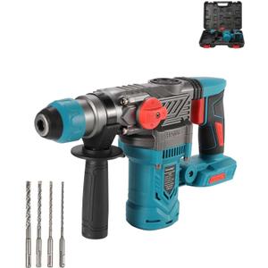 Brushless Rotary Hammer Drill for Makita 18V Battery (Tool Only)  3.2 Joule Impact, 1-1/8" SDS-Plus Chuck, 2 Modes (Drill/Hammer), Cordless Concrete Drill