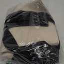 22" x 16" 12 Oz Cotton Canvas Boat, Grocery & Beach Bag (Tote) Natural/Black