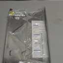 Stainless Steel Stove Gap Covers,Stove Gap Filler, Range Trim Kit, Stove Gap Guards, Heat Resistant and Easy to Clean, Easy retractable Length 13.8" to 27.5", Width 0.79",Silver(2PCS)