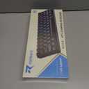 Ranked N60 Nova 60% Form Factor | Hot Swappable Mechanical Gaming Keyboard | 61 Keys Multi Color RGB LED Backlit for PC/Mac Gamer (Black, Gateron Pro Yellow)