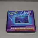 32.8ft LED neon Lights with Remote APP Control IP65 Waterproof Flexible Neon Strip Lights 24V RGB Rope Lights for Bedroom Room Outdoors Dcor