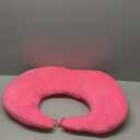 BBL Pillow After Surgery, BBL Pillow for Sitting Sleeping Driving, Hemorrhoid Pillow Seat Support Cushio for Butt with Hole, Butt Donut Pillow for Woman (Rose Red)