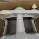 Baby Bath Seat for Babies 6 Months & Up, Bath Seats for Babies Sitting Up, Non-Slip, Comfortable Infant & Toddler Bath Seat for Newborns, Grey Baby Bath Chair