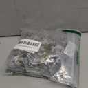 Piutouyar 50 Pcs Drywall Anchors Kit Butterfly Anchors Hollow Wall Anchors Heavy Duty Dry Wall Mount Anchors Plastic Anchors with Screws for Curtain Plasterboard, 50pcs Anchor+50pcs Screws (Grey)