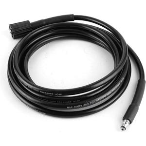 Car Washer Hose 8m/26ft, 18Mpa M22 Pressure Washer Hose Replacement Compatible with SunJoe, Powryte, Swipe Smith, Rock&Rocker Von3.2, LUTIAN, Nilfisk C100 C110 C120 C130 C140